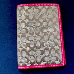 Coach Passport Holder